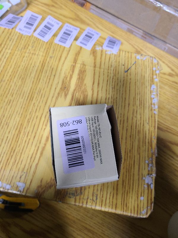 Photo 1 of 2 Pack European Plug Adapter USB C, TESSAN US to Europe Adapter 4 Outlets 3 USB Charger, Type C International Power Adaptor to Italy Spain France Portugal Iceland Germany, Europe Travel Essentials