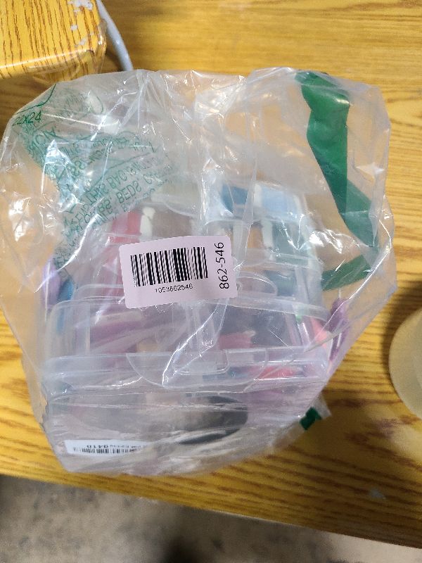 Photo 1 of 262 Pack Embroidery Thread Floss Kit Including 200 Colors 8 M/Pcs Cross Stitch Sewing Thread with Floss Bins and 62 Pcs Cross Stitch Tool,4-Tier Transparent Storage Box