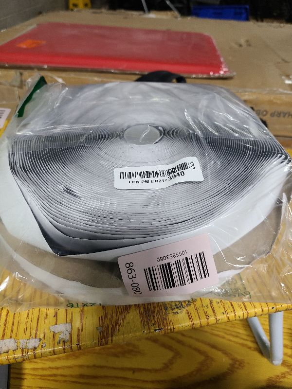 Photo 1 of 1 Inch x 82 Feet Black Self Adhesive Hook and Loop Tape Sticky Back Roll, Nylon Heavy Duty Strips with Adhesive, Multi-Function Hook Loop Tape for Crafting & Wall Hanging - Black