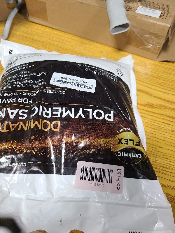 Photo 1 of 10 Pound Natural Ivory DOMINATOR Polymeric Sand with Revolutionary Ceramic Flex Technology for Stabilizing Paver Joints/Gaps, 1/8” up to 4”, Professional Grade Results