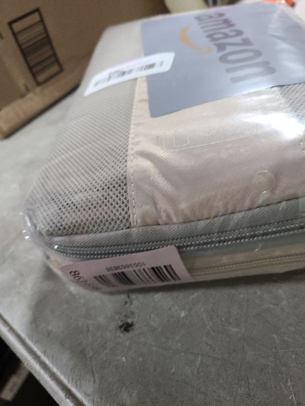 Photo 1 of 10 Set Compression Packing Cubes for Travel Gifts Women Mom,OlarHike Luggage Clothes Organizer for Travelers,Airplane/Cruise/Car/Train Travel Essentials,Compressible Expandable Saver Space Bags(Beige)