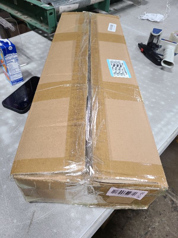 Photo 1 of 23x7x5.5 Fire Pit Glass Flame Wind Guard,Thick Tempered Glass Rectanglar FirePit Flame Shield with Aluminium Clips,Clear Wind Gaurd Fence for Patio Fire Table