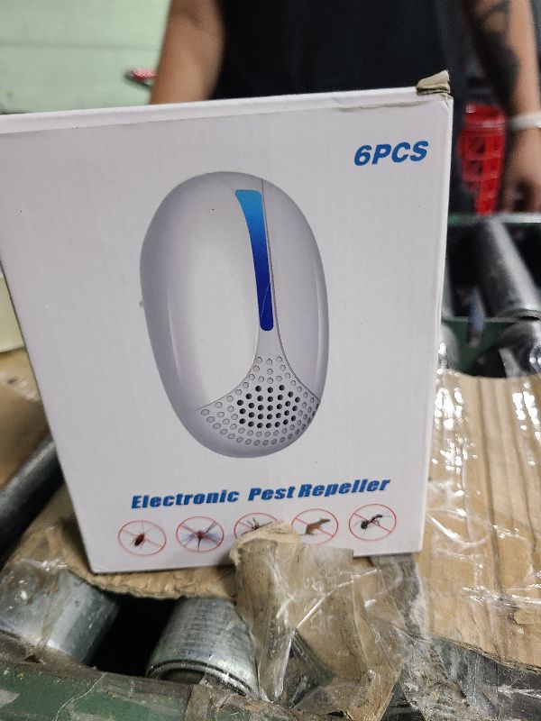 Photo 1 of 2025 Upgraded Ultrasonic Repellent Indoor, Mouse Traps Insert Plug in, Pest Control Repellent Ant,Roach,Rodent, Mouse, Bugs, Mosquito, Spider, for Home, Office, Warehouse 6 Packs