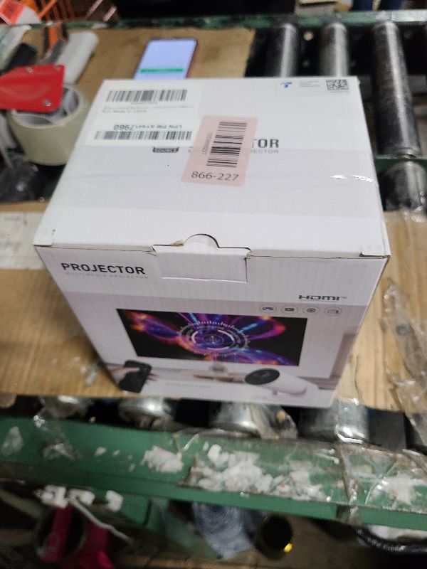 Photo 1 of [Electric Focus]Mini Portable Projector with 4K Support, Bluetooth 5.4 WIFI6, 5watt Sound Base Speaker, 260 ANSI, Android 11, 210° Rotation , Auto Keystone Correction Video Projector HY300 PLUS