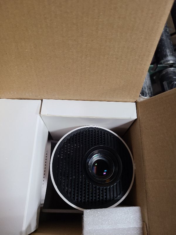 Photo 1 of [Electric Focus]Mini Portable Projector with 4K Support, Bluetooth 5.4 WIFI6, 5watt Sound Base Speaker, 260 ANSI, Android 11, 210° Rotation , Auto Keystone Correction Video Projector HY300 PLUS