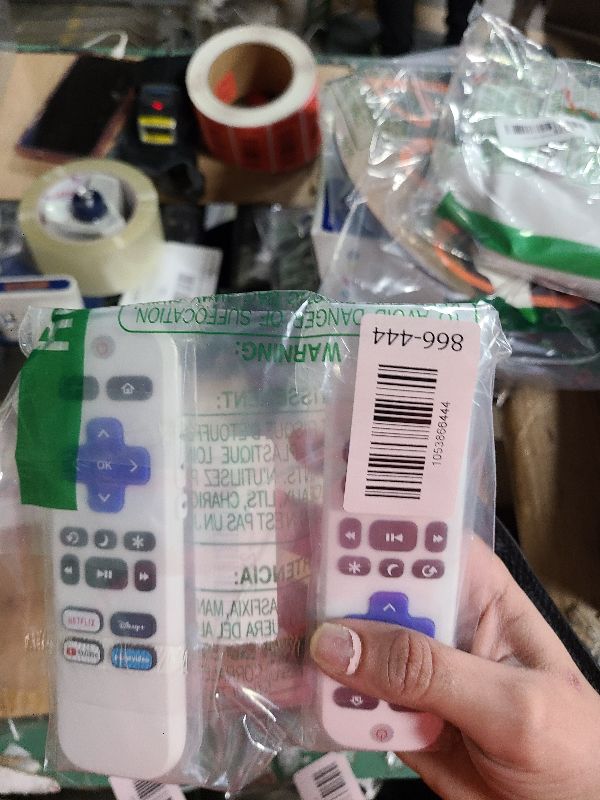 Photo 1 of (Pack of 2) Remote Control Only for TCL Onn Hisense Sharp Philips Westinghouse Insignia Element TLC Roku Smart TV Ruko Ruku Roko Remotes Replacement-1 Year Warranty