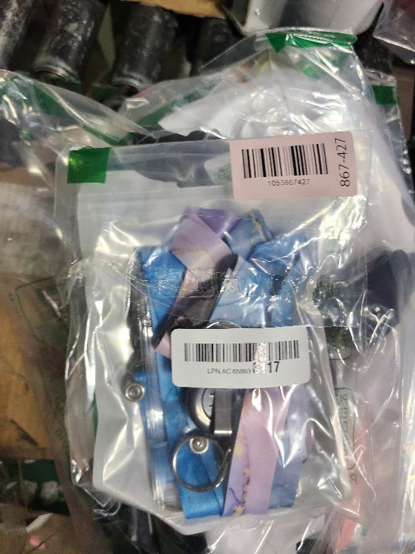 Photo 1 of 2-Pack Marble Print Waterproof Retractable Lanyard for Cruise Ship Cards - id Badge Holder, Cruise Must Haves