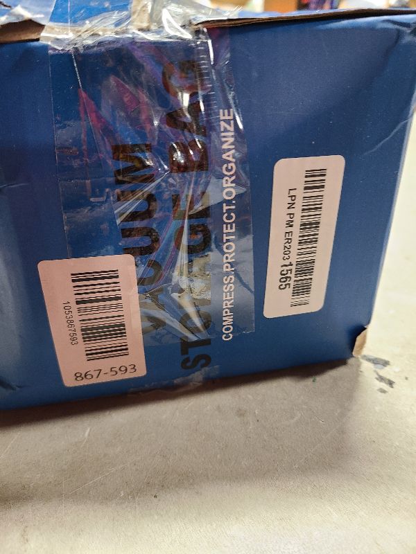 Photo 1 of 20 Pack Vacuum Storage Bags, Space Saver Bags (4 Jumbo/4 Large/4 Medium/4 Small/4 Roll) Compression for Comforters and Blankets, Sealer Clothes Storage, Hand Pump Included