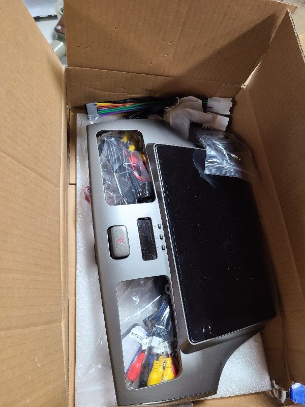 Photo 1 of [4G+64G] Android Car Radio for Lexus ES250 ES300 ES330 2001 2002 2003 2004 2005 2006 with Carplay Android Auto 9 Inch Touch Screen Bluetooth FM RDS/WiFi/GPS Navigation/SWC+AHD Backup Camera