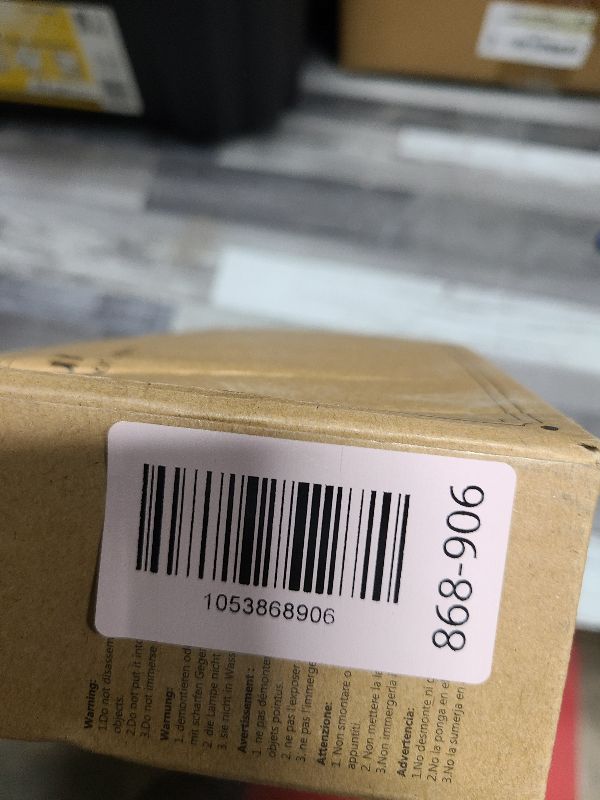 Photo 1 of [6 Packs] Solar Lights Outdoor Motion Sensor Solar Security Lights Waterproof with 3 Lighting Modes Solar Powered Wall Lights Outside for Garden Fence Yard Deck