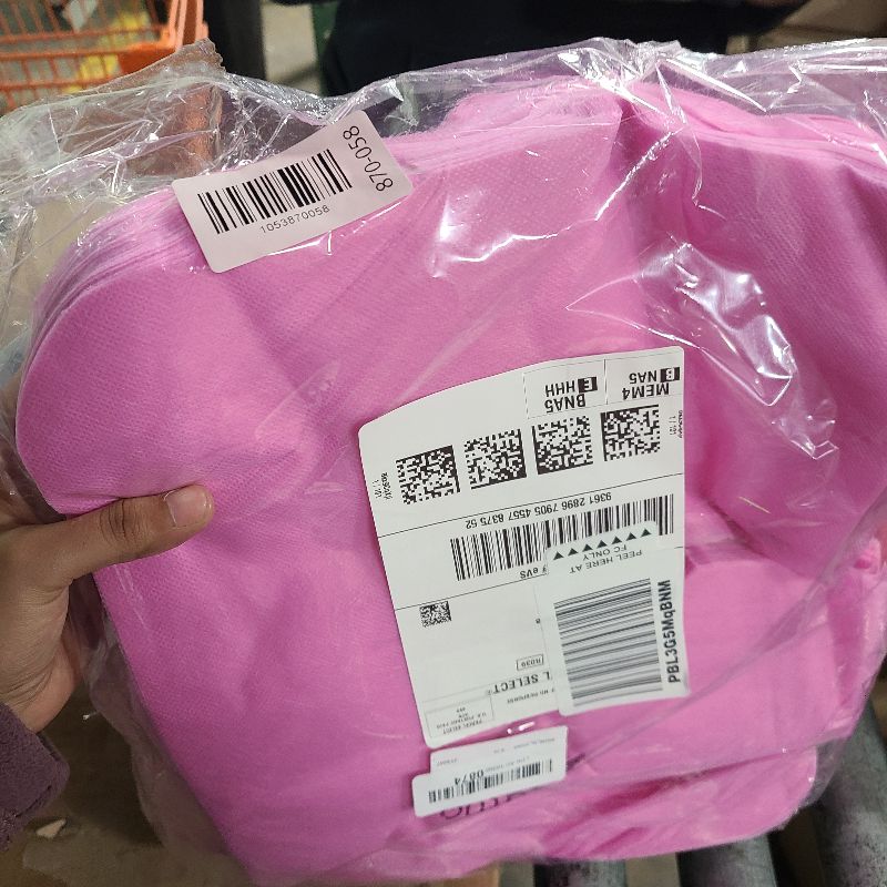 Photo 1 of 200 Pieces Disposable Face Cradle Covers Massage Headrest Covers for Massage Tables and Massage Chairs Beauty Spa Salon Bed, 11.8 x 15.7 Inches (Pink)