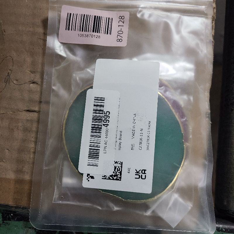 Photo 1 of 2 Pcs Resin Nail Art Palette, Nail Art Painting Palettes Gold Edge Nail Holder Nail Art Display Board