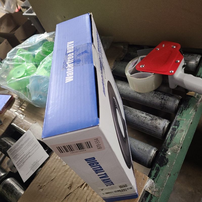 Photo 1 of 2025 TV Antenna Indoor for Local Channels, Antenna for Smart TV 360° Reception,Digital Antenna for Long Range Reception and All Smart/Old TVs, Supports 4K 1080P HD VHF UHF