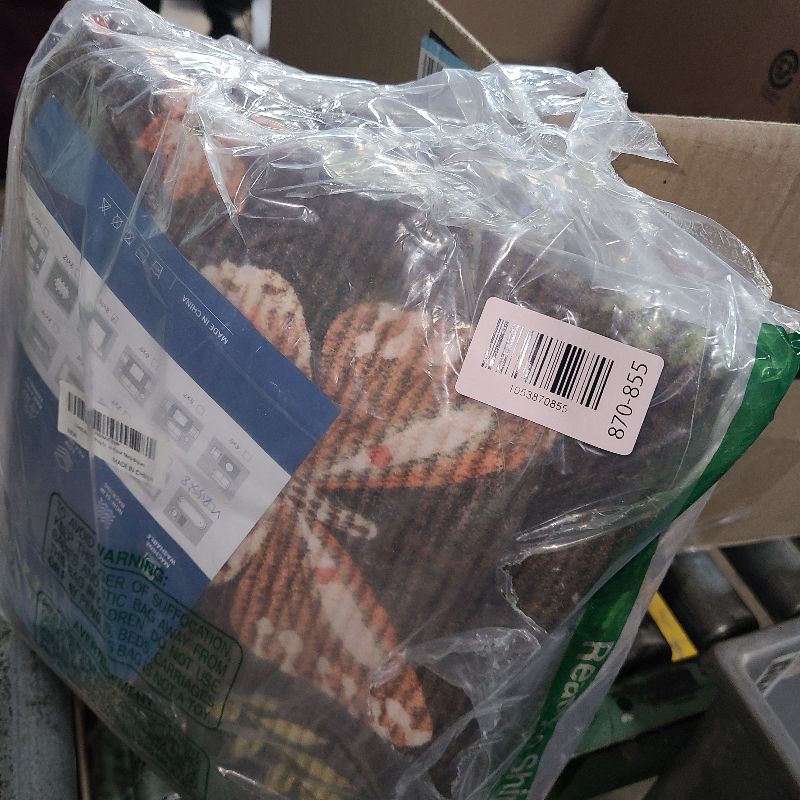 Photo 1 of 2.5x10 Runner Rug for Hallway Washable Kitchen Rugs Non Slip with Rubber Back Mushroom Soft Low-Pile Stain Resistant Foldable Indoor Carpet for Entryway Laundry Room Floor Mats Brown