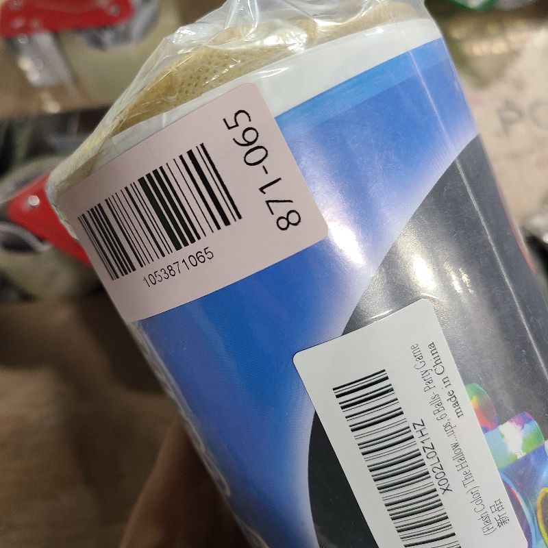 Photo 1 of (Flash Color) The Halloween Glow in The Dark Beer Pong Set-Light up Beer Pong Cups for Indoor Outdoor Nighttime Competitive Fun,22 Glowing Cups, 6 Balls- Party Game