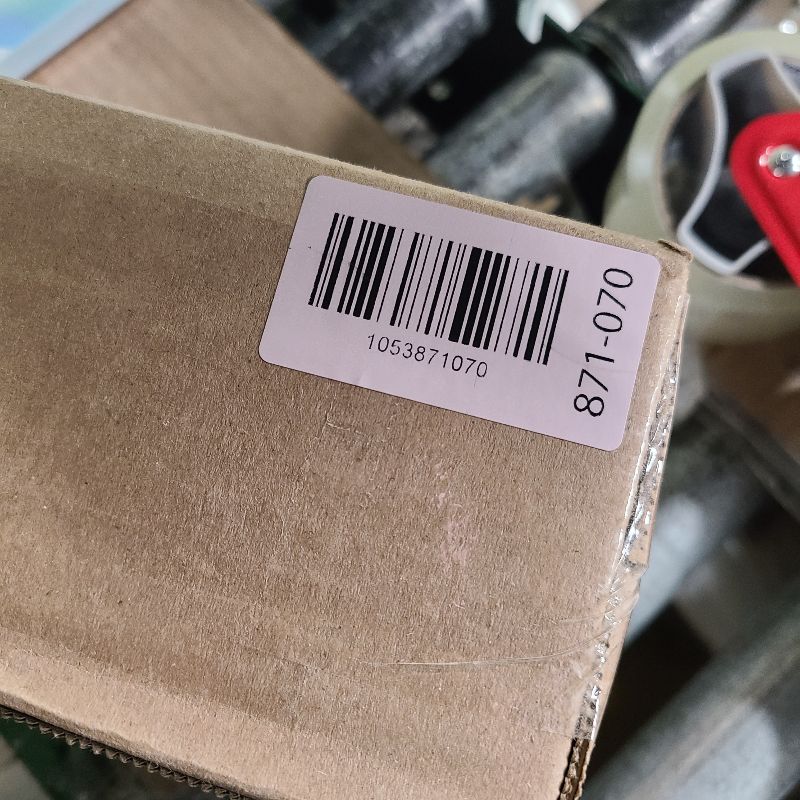 Photo 1 of (2 Pack) - 16 oz Clear Glass Boston Round Bottles with Black 28-400 Airtight Phenolic Polycone Caps - Perfect Glass Containers for Secondary Fermentation, Storing condiment, Homemade Essential Oils