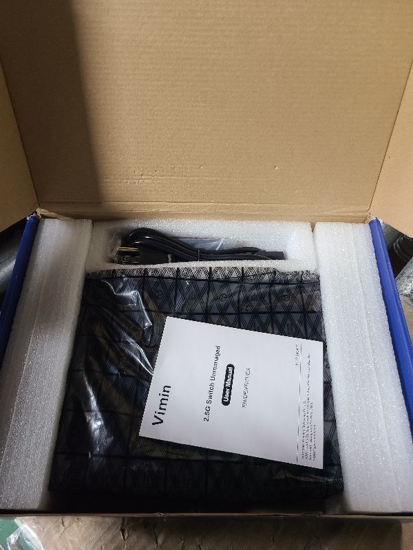 Photo 1 of 18 Port 2.5G Switch Unmanaged, 16 Ports 2.5Gbase-T Ethernet Switch+2X 10G SFP, 120Gbps Switching Capacity 2.5G Switch 16 Port , Fanless, for 2.5Gbps NAS, Wireless AP & PC, WiFi6 Router, Plug and Play