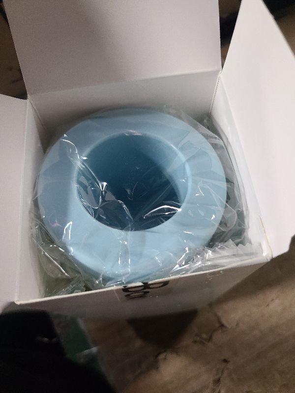 Photo 1 of 2 Pack Cylinder Silicone Ice Cube Molds, Easy-Release Ice Cube Trays for Cocktails, Whiskey, Coffee, Drinks, Portable Ice Bucket Maker Cup with Squeeze Design, 40 Pcs Ice Cubes Capacity (Blue)