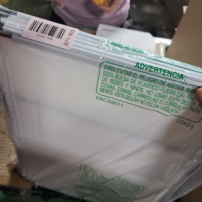 Photo 1 of 2 -Tier Stackable Closet Organizers and Storage Basket, Shelves with Wood Top, Foldable Clothes Storage Bin/Cube Drawer Organizer for Wardrobe, Space-Saving, Closet Organization,white and black(Patent Pending) ?