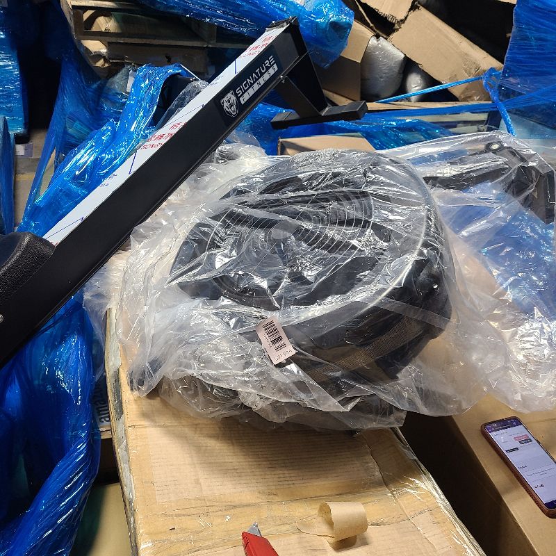 Photo 1 of  Rowing Machine with LCD Digital Monitor & Steel Frame, Foldable Rower for Home Gym Use