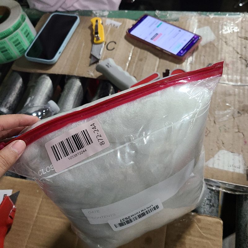 Photo 1 of 19.4oz Premium Fiberfill Stuffing, (1.8oz-1.21 lb) Polyfill Stuffing for Pillows Crafts, High Resilience Soft Poly Fill Pillow Stuffing for Stuffed Animals, Home DIY Stuffing (550g)