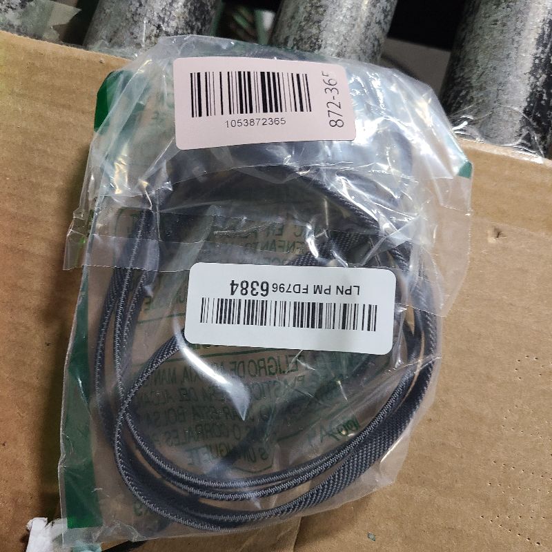 Photo 1 of [Upgraded] 4-in-1 USB C Cable 60W 5FT Lightning Cable Fast Charging Flat Nylon Braided for iPhone iPad Charger Cord [480Mbps Data Sync] Multi Charge Wire Combo with Lightning/Type C/USB A Port