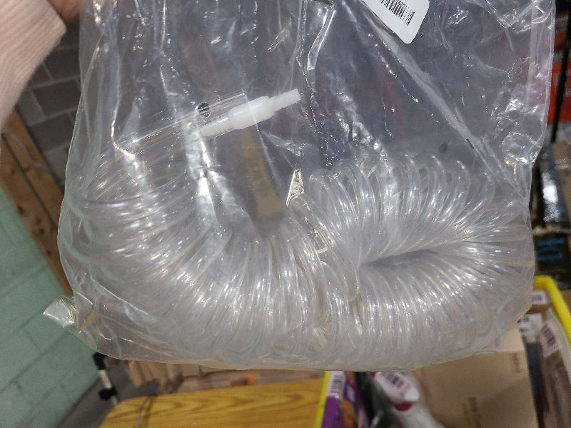 Photo 1 of 19.7 ft Retractable Oxygen Tubing with Clip, Available LengthLength 12 ft (3.6m)