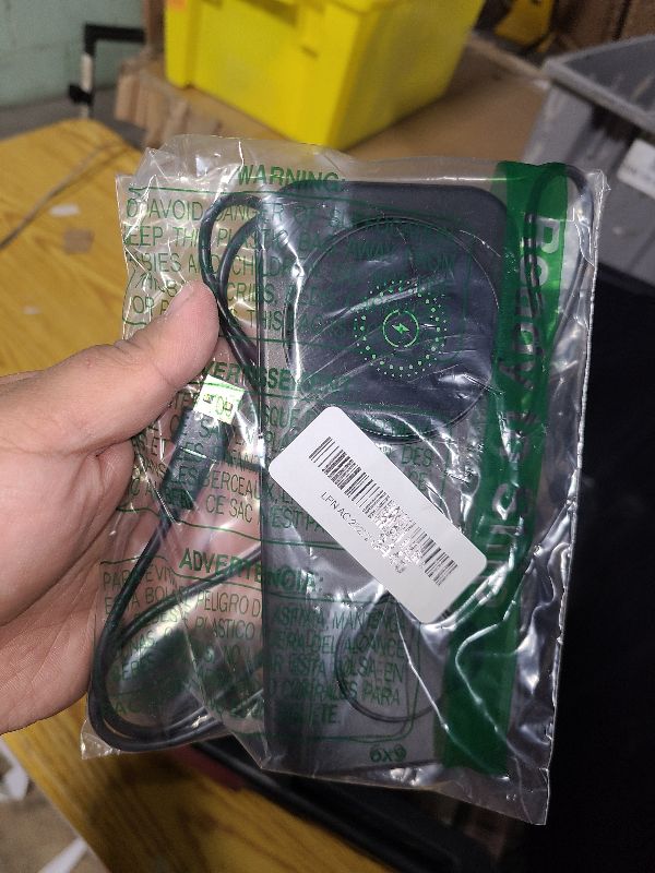 Photo 1 of 2 in 1 Wireless Charging Station for Mag-Safe, Magnetic Wireless Charger Pad 15W Fast Charge for iPhone 17 Pro Max/17 Air/16/16 Plus/15/14/13/12,AirPods Pro 3,Apple Watch Series,Black