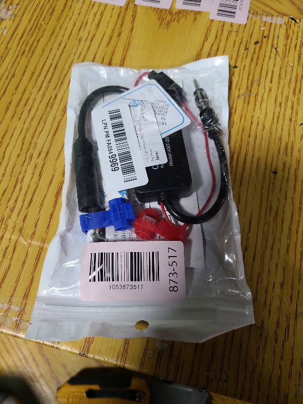 Photo 1 of 12V Car Antenna Booster 25 db Antenna Signal Reception Amplifier, Amplify Signal & Reduce Noise AM FM for Car Stereo, Audio, Radio, Media, Head Unit Receiver