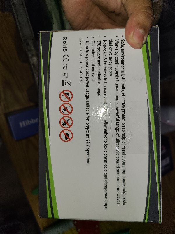 Photo 1 of 2 Pack Ultrasonic Pest Repellent Plug