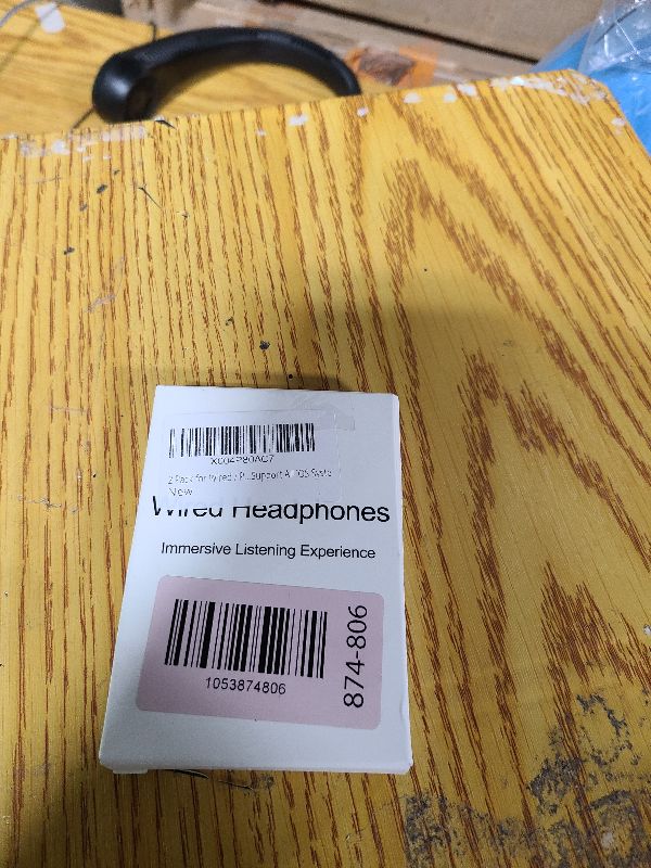 Photo 1 of 2 Pack for iPhone Headphones Wired Earbuds Earphones Built-in Microphone & Volume Control Nosie Reduction for iPhone 14 Pro Max/14 Plus/13/12/11/XR/XS/X/8/7/SE, Plug and Play Support All iOS Syste