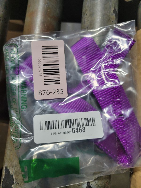 Photo 1 of 1 Inch Dog Shock Collar Replacement Strap with 2 Holes - Compatible with Most Brands of Ecollar Dog Fences and Training Collars, Purple