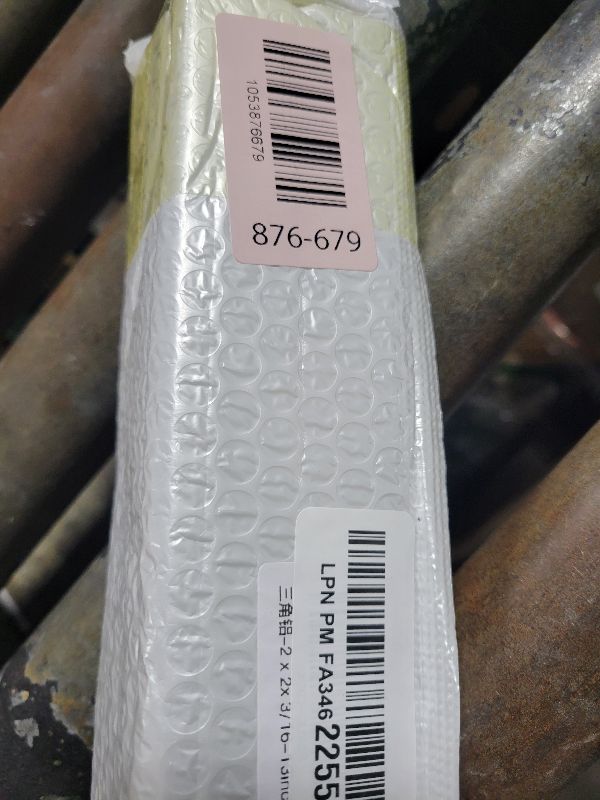 Photo 1 of 13Inch Aluminum Angle Stock,2PCS 2" x 2"x 3/16" Aluminum Angle 6061, T6511 Mill Stock,5mm Thick