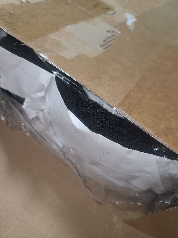 Photo 1 of 2 Pcs Metal Roofing Universal Vented Ridge Closure Strips 2 W x 20' l (40'l Total) Roof Panel Closure Self Adhesive Felt Tape Waterproof Windproof Seal for Metal Panels Insulation Weather Barrier