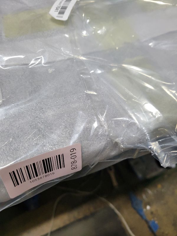 Photo 1 of 12 Pack 11.8" x 11.8" Interlocking Floor Tiles with Drain Holes Soft PVC Non Slip Shower Floor Mat Modular Interlocking Cushion Mat for Drain, Pool, Patio, Balcony, Kennel, Poultry, Floor Grid, Grey