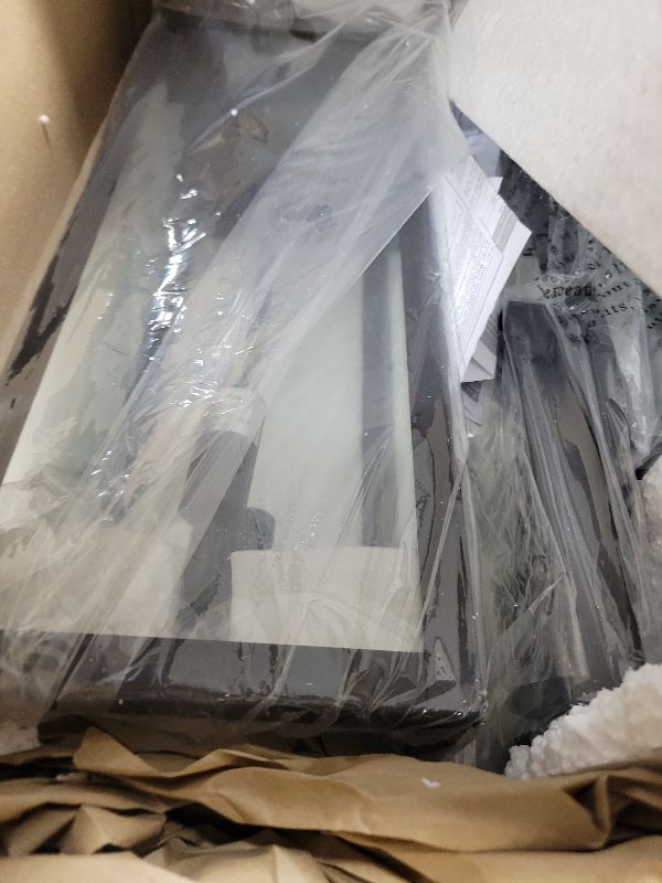 Photo 1 of 2-Pack Upgraded Motion Sensor Outdoor Wall Lights, 18” Large Dusk to Dawn Porch Lights Outdoor Wall Sconce Lantern, 3 Lighting Modes Exterior Lighting Fixtures, Black Outside Lights for House Garage