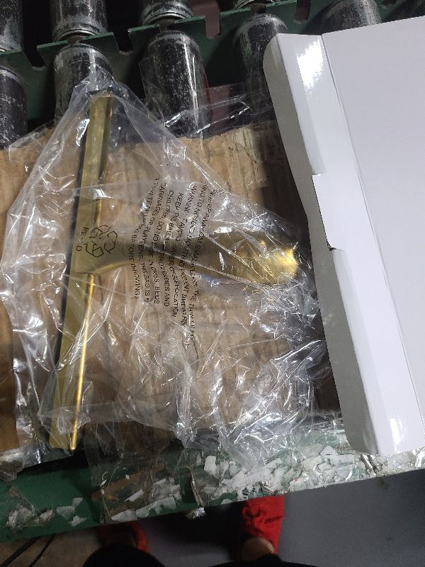 Photo 1 of 10inch T Shape Water Squeegee for Cars,Bathroom,Glasses or The top of Kitchen Range stailess Steel Gold Finish