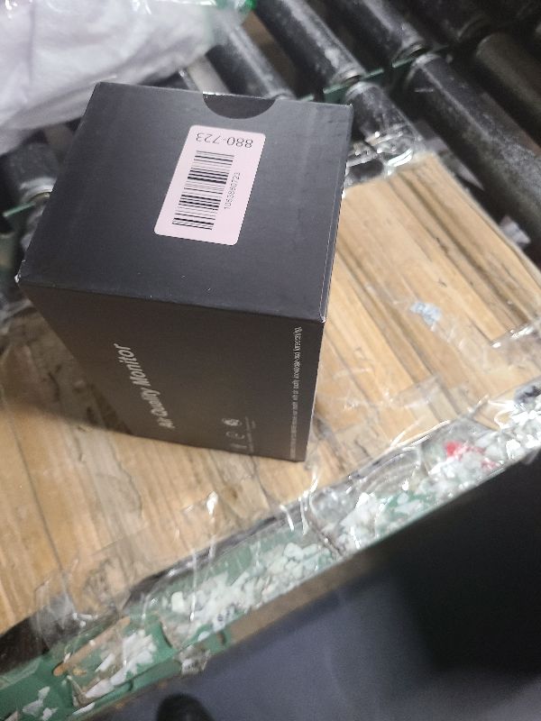 Photo 1 of 12 in 1 Air Quality Monitor Indoor, Portable CO2 Detector for CO2, Temperature (°F), Humidity, VOC, PM2.5, PM1.0, PM10 & Time Display, ?Dual Chip & High Accuracy? Air Quality Tester for Home