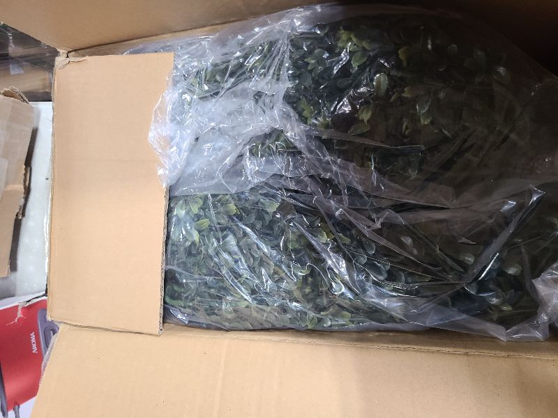 Photo 1 of 2-Pack 33" UV-Resistant Boxwood Topiary Ball Trees | Artificial Outdoor Plants with Ground Spikes for Porch, Patio, Planters & Indoor Decor