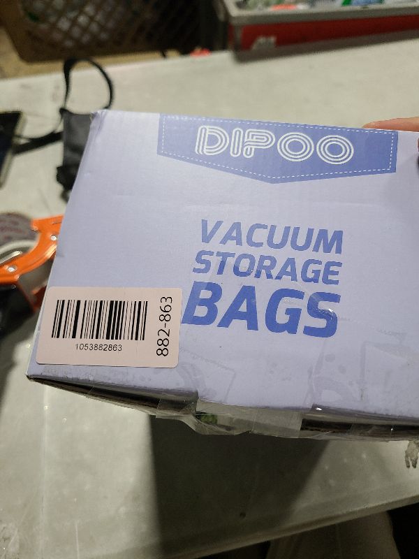 Photo 1 of 10 Pack Jumbo Vacuum Storage Bags with Hand Pump, 80% Storage Space Saving, Sturdy Leak-Free Space Saver Vacuum Seal Bags for Clothing, Vacuum Compression Bags for Travel Lugggage Blankets Comforters