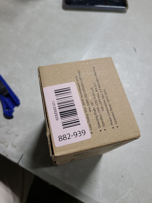 Photo 1 of 2 Pack Motion Sensor, 180-Degree Replacement Motion Detector, Adjustable Time & Detection Sensitiity Up to 60 Feet Range, 3 Working Modes Pir Motion Sensor for Security Floodlight, Black, UL Listed