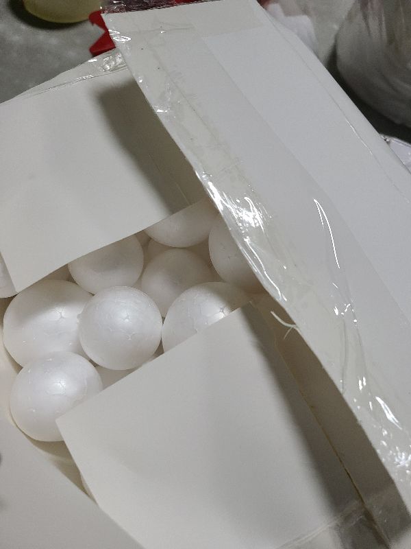 Photo 1 of 240 Pack Foam Balls -Craft Balls DIY Home, School Craft Project -240 Bulk Foam Balls, 4 Sizes .8’’, 1.2’’, 1.6’’, 2’’ Inches