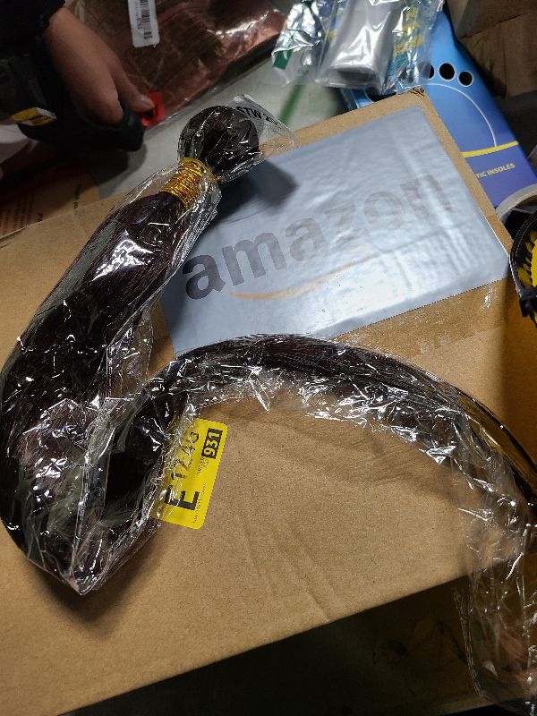 Photo 1 of #4 Brown Bundles Human Hair Straight Bundles 20 22 24 Inch Chocolate Unprocessed Brazilian Virgin Hair 1 Bundle 50 Gram Per Bundle Deals Quick Weave Hair Extensions