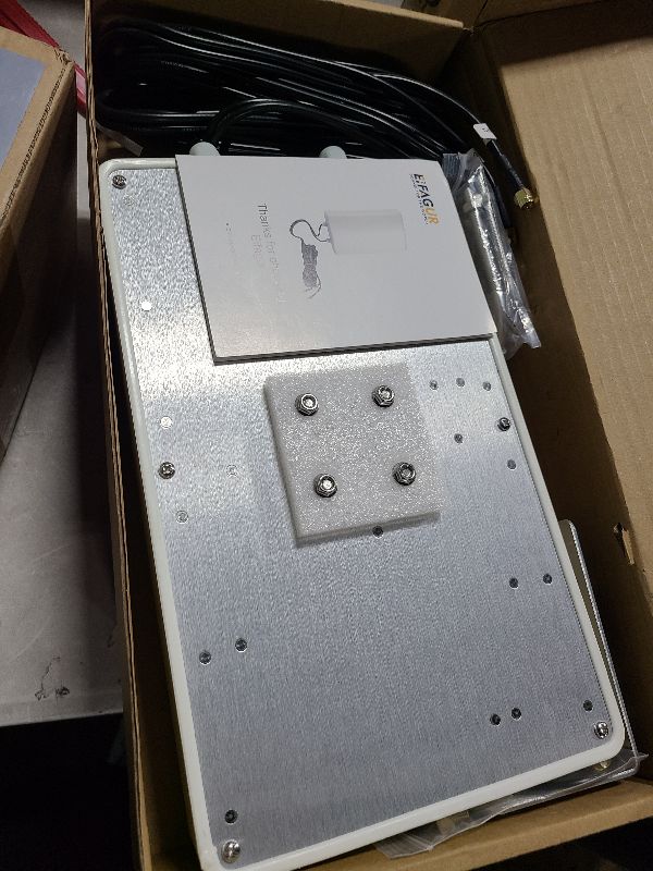 Photo 1 of 11dBi High Gain 4G LTE 5G Waterproof Dual Polarized MIMO Antenna with Dual 5 Meter Cable SMA/TS9 Connector for Netgear Nighthawk M6/M6 Pro, M5/MR5100, M1/MR1100, MiFi Mobile Hotspot Router, Eifagur