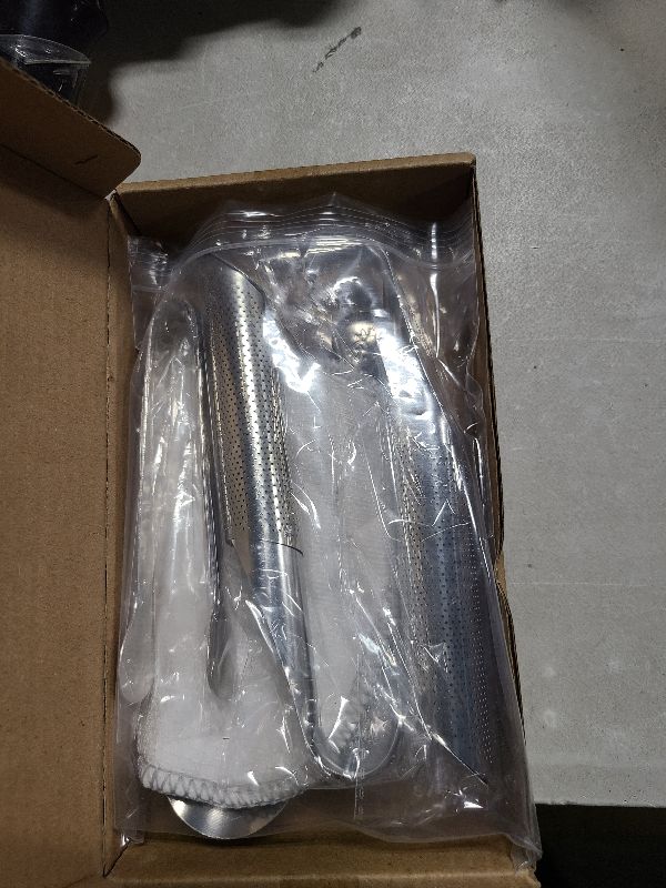 Photo 1 of 2 Pcs Tea Infuser, Tea Diffusers for Loose Tea with Teaspoon Tea-tweezers Steel Wire Cloth, for All Kinds of Tea