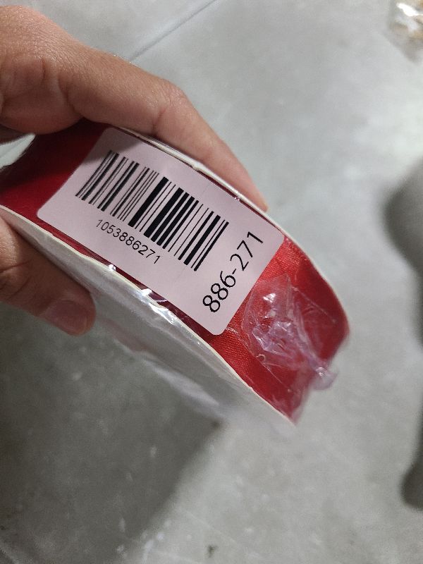 Photo 1 of 1-1/2" Wide x 100 Yards Single Face Polyester Satin Ribbon, Red Satin Ribbon for Crafts, Gift, Hair Bows, Wedding Party Decoration, Bow Making & Other Projects (Red)