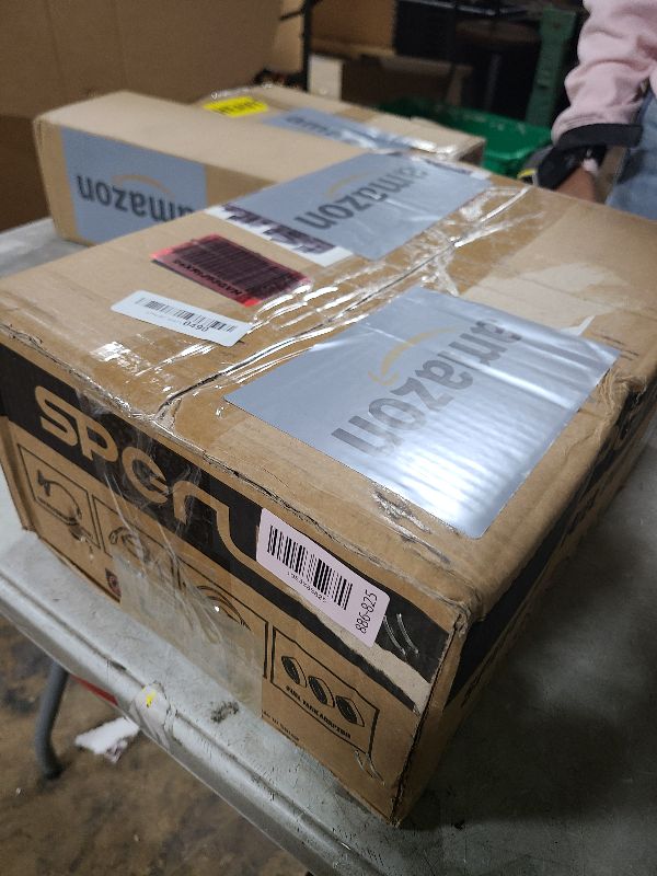 Photo 1 of 12V DC Gasoline Fuel Pump for Generators - High-Efficiency Automatic Electric Transfer Pump, Universal Fit with 3 Adapters, Unattended Operation (SPEFP-PRO)