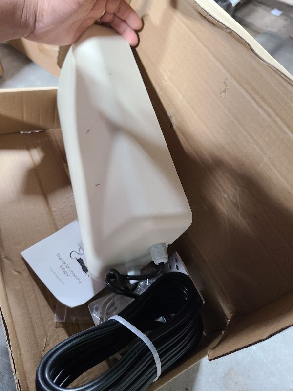 Photo 1 of 11dBi High Gain 4G LTE 5G Waterproof Dual Polarized MIMO Antenna with Dual 5 Meter Cable SMA/TS9 Connector for Netgear Nighthawk M6/M6 Pro, M5/MR5100, M1/MR1100, MiFi Mobile Hotspot Router, Eifagur