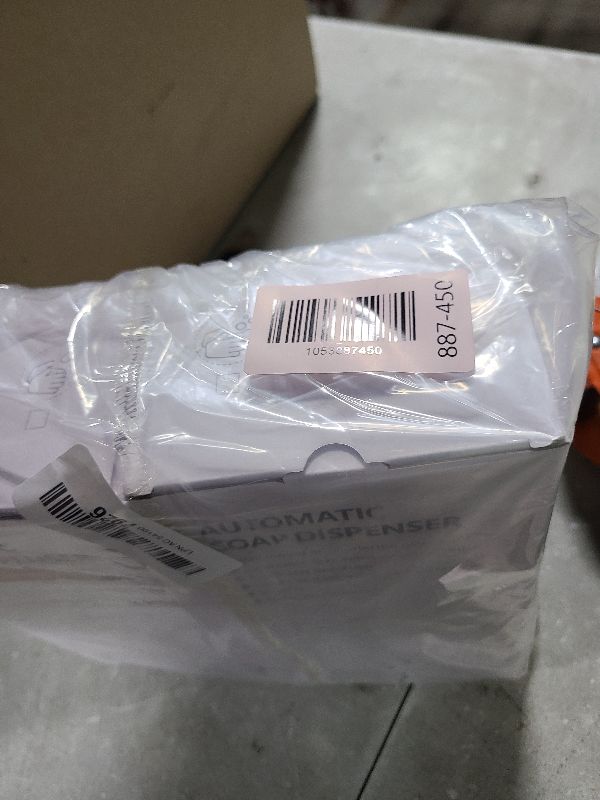 Photo 1 of 2 Pack Automatic Soap Dispenser,Automatic Liquid Soap Dispenser Touchless,12.8oz/380ml USB Rechargeabled Wall Mounted Smart Soap Dispensers for Bathroom Kitchen Dish Soap