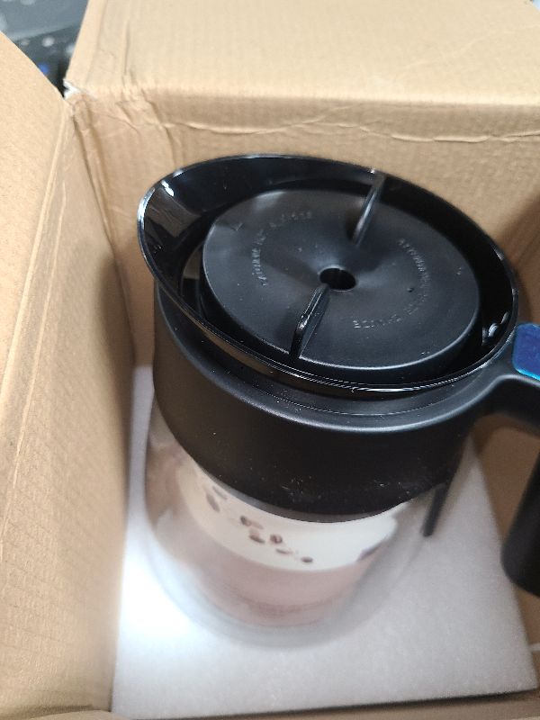 Photo 1 of 12 Cup Coffee Pot Replacement for Ninja Coffee Maker CFP101 CFP201 CFP301 CFN601 CFP250A CFP300 CFP307, Glass Carafe Replacement with Brew-Through Lid, Ninja Coffee Pot Replacement with Sturdy Handle